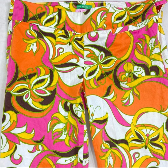 Lilly Pulitzer retro palm beach fit pants. Size 4 - Picture 3 of 5